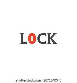 6,932 Lock Lettering Logo Design Images, Stock Photos & Vectors ...