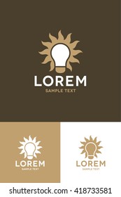 Minimal Logo - Bulb

