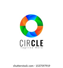 Minimal  Logo in colorful stroke for personal and corporate identity
