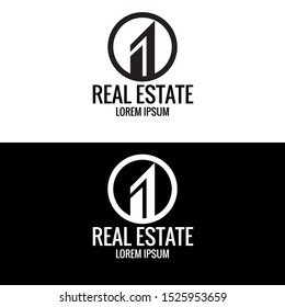 Minimal Logo Concept For Real Estate