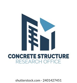 logotipo mínimo para la Oficina de Investigación de Estructuras Concretas 