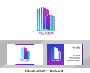 Archivo vectorial de arte de construcción con logotipo mínimo