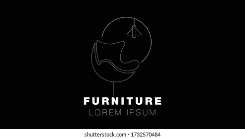 Minimal Logo Design For Furniture Comapny