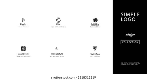 Diseño de logotipo mínimo Simplificando su marca con elegancia