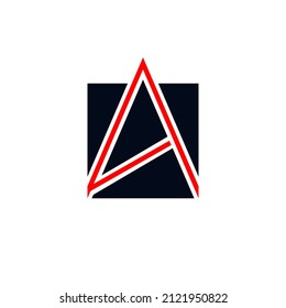 A Minimal logo symbol concept template for company. Creative icon design for business. Bright element icon template.