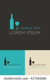 Minimal Logo - Wine