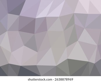 Minimal low poly abstract design in muted violet and gray tones. Ideal for backgrounds, modern design projects, branding, or presentations.
