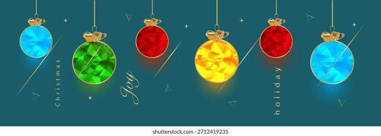 Decoraciones de Navidad de polietileno bajo mínimo en la postal de las Navidades felices