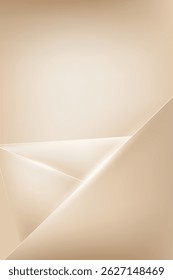 Minimal luxury ads gold gradient background vector. Social ads design