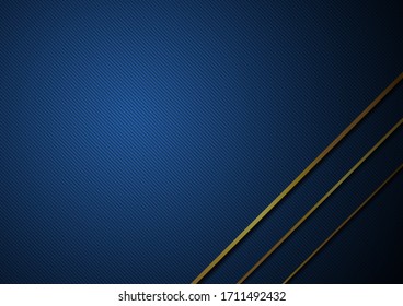 Diseño de líneas abstractas de fondo minimo de lujo estilo de superposición de forma dorada. ilustración vectorial. 