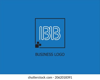 Minimal Luxury BB Initial Based White and Black color logo.