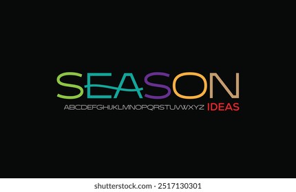 Logotipo de fonte de luxo mínimo alfabeto. Tipografia beleza moda elegante minimalista serif italic fontes decorativo casamento vintage retro logos. ilustração vetorial