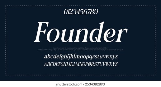 Minimal luxury font alphabet logo. Typography beauty fashion elegant minimalist serif italic fonts decorative wedding vintage retro logos. vector illustration