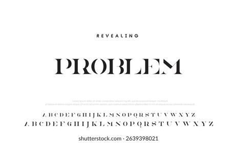 Minimal luxury font alphabet logo. Typography beauty fashion elegant minimalist serif italic fonts decorative wedding vintage retro logos. vector illustration