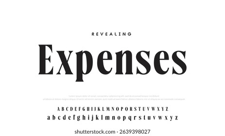 Minimal luxury font alphabet logo. Typography beauty fashion elegant minimalist serif italic fonts decorative wedding vintage retro logos. vector illustration