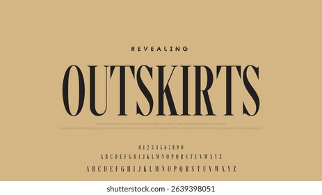 Minimal luxury font alphabet logo. Typography beauty fashion elegant minimalist serif italic fonts decorative wedding vintage retro logos. vector illustration