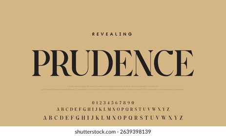 Minimal luxury font alphabet logo. Typography beauty fashion elegant minimalist serif italic fonts decorative wedding vintage retro logos. vector illustration