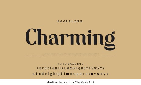 Minimal luxury font alphabet logo. Typography beauty fashion elegant minimalist serif italic fonts decorative wedding vintage retro logos. vector illustration