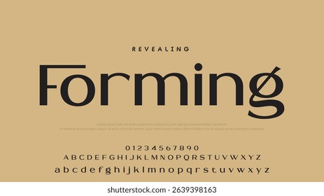Minimal luxury font alphabet logo. Typography beauty fashion elegant minimalist serif italic fonts decorative wedding vintage retro logos. vector illustration