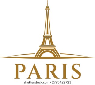 Minimal luxury Paris logo vector featuring elegant architectural inspiration with premium typography styling. Designed for luxury branding, boutique hotels, restaurants, perfume packaging, wedding stationery, travel businesses, fashion identity, and premium brand systems.