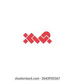 Minimal M Latter Logo Illustration Vector Design Template, Alphabet Logo, M Branding, Geometric Line Logo, Typographic Design, Abstract M Letter, Signature M Mark, Stylized Icon,