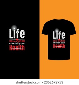minimal medical typography T-shirt design  Vector