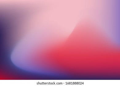 Minimal mesh gradient background vector template with soft colors