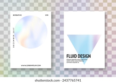 Minimal Mesh. Rainbow Shape. Vintage Concept. Spectrum Background. Modern Design. Isolated Pearl Template. Purple Holographic Flyer. Violet Minimal Mesh