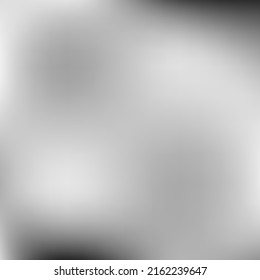 Minimal Metallic Aluminium Silver Blurry Wallpaper. Dark White Trendy Empty Blurred Texture. Digital Grey Black Vector Gradient Background. Monochrome Smooth Watercolor Liquid Gradient Mesh.