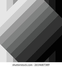 A minimal and modern abstract background with diagonal gradient lines in dark tones. Perfect for use in web design, posters, presentations, or as a stylish wallpaper. Fully editable vector illustratio