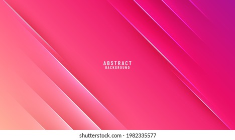 Minimal modern abstract colorful gradient background. Creative illustration in light lines style, for flyer, brochure, cover, poster, presentation, banner. Vector illustration