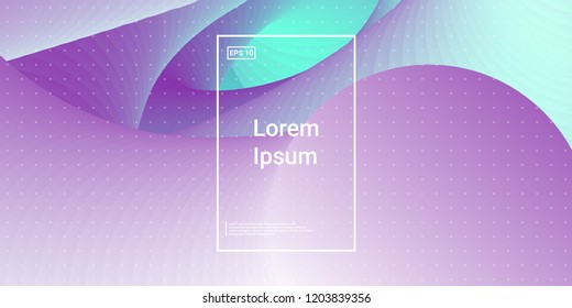 Minimal Modern Abstract Geometric Spiral with Circular, Concentric Shape. Bright Element for Layout, Leaflet, Cover, Poster, design. Vibrant Movement Composition. Vector illustration Eps10.