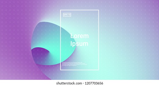 Minimal Modern Abstract Geometric Spiral with Circular, Concentric Shape. Bright Element for Layout, Leaflet, Cover, Poster, design. Vibrant Movement Composition. Vector illustration Eps10.