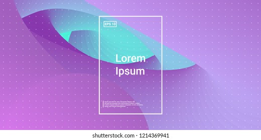 Minimal Modern Abstract Geometric Spiral with Circular, Concentric Shape. Bright Element for Layout, Leaflet, Cover, Poster, design. Vibrant Movement Composition. Vector illustration Eps10.