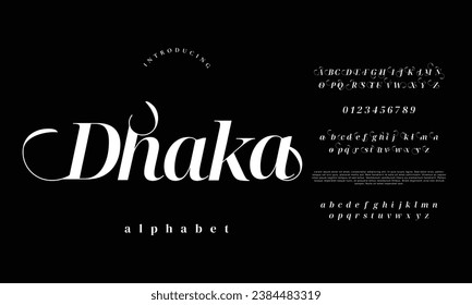 Minimal modern alphabet fonts. Typography minimalist urban digital fashion future creative logo font. vector illustration