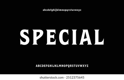 Minimal modern alphabet fonts. Typography minimalist urban digital fashion future creative logo font.