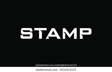 Mínimo de fontes do alfabeto moderno. Tipografia minimalista urbana digital fashion futura fonte logotipo criativo.