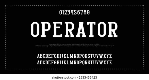 Minimal modern alphabet fonts. Typography minimalist urban digital fashion future creative logo font.