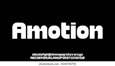 Minimal modern alphabet fonts. Typography minimalist urban digital neon electric future creative logo font. vector illustration
