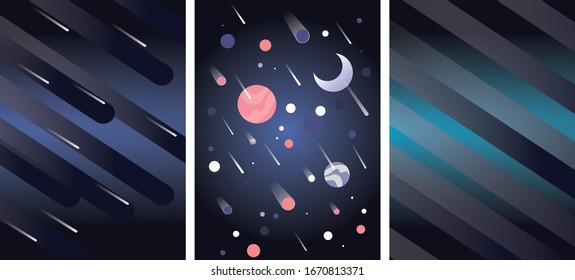 Minimaler moderner Hintergrund mit abstrakter Formenzusammensetzung. EPS10-Vektorillustration.