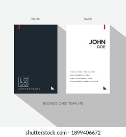 Minimal Modern Business Card Design Template, For Business And Personal Use, Vector Illustration Design