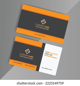 Minimal and Modern Business Card Design, Template or Visiting Card