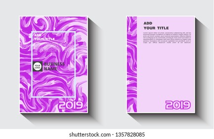 Minimal modern cover design. abstract pink colorful gradients. Future geometric patterns. poster template vector design.