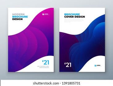 Minimal modern cover design. Dynamic colorful gradients. Future geometric patterns. poster template vector design.