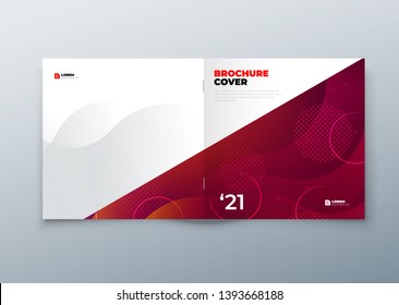 Minimal modern cover design. Dynamic colorful gradients. Future geometric patterns. poster template vector design.