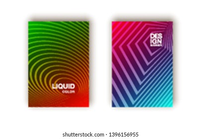 Minimal modern cover design. Dynamic colorful gradients. Future geometric patterns. poster template design.