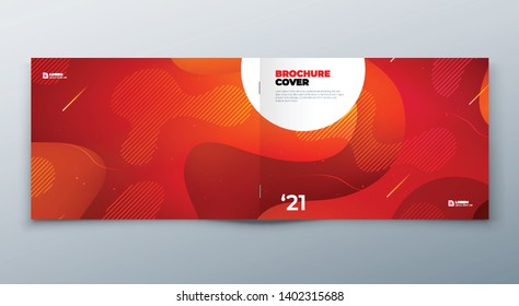 Minimal modern cover design. Dynamic colorful gradients. Future geometric patterns. poster template vector design.