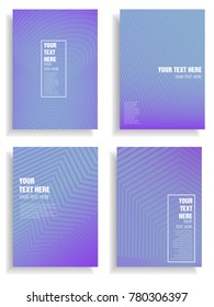 minimal modern dynamic cover design with halftone gradient and geometric pattern vector.