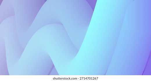 Minimal Modern Dynamic Shapes with Color Glow Effect. Digital Bright Geometric Element Design. Simple Vibrant Movement Composition. Vector illustration.