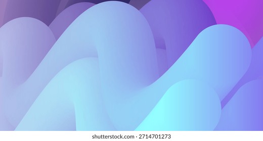 Minimale moderne dynamische Formen mit Farbglüheffekt. Digitales helles geometrisches Elementdesign. Einfache, lebendige Bewegungskomposition. Vektorgrafik.